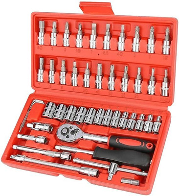 CANBITZ 46 in 1 Tool Kit & Screwdriver and Socket Set Multi Purpose Combination Screwdriver Set(Pack of 1)