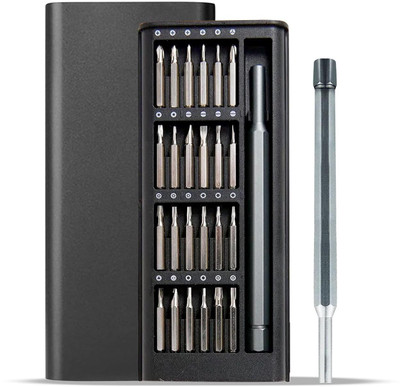 EKINSU 24 in 1 Mini Screwdriver, Magnetic Driver Bits Set Standard Screwdriver Set(Pack of 24)