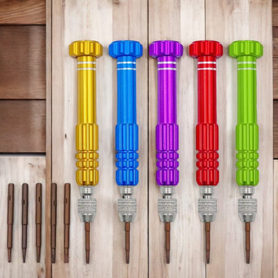 AKT 5in 1 Multi-Bit Screwdriver Combination Screwdriver Set(Pack of 1)