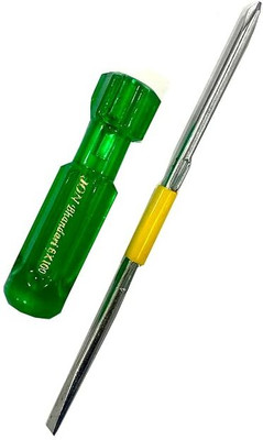 ASAONE 2in1 Reversible Screw Driver | Flate & Cross Head 2 in 1 screw Driver Long Handle Screwdriver(Pack of 1)