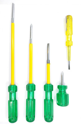 PERFECT Perfect set of 5 pcs screw driver Combination Screwdriver Set(Pack of 5)