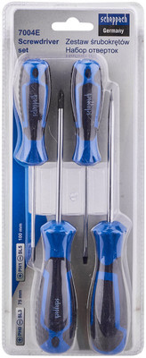 scheppach Sch-7004E Standard Screwdriver Set(Pack of 4)