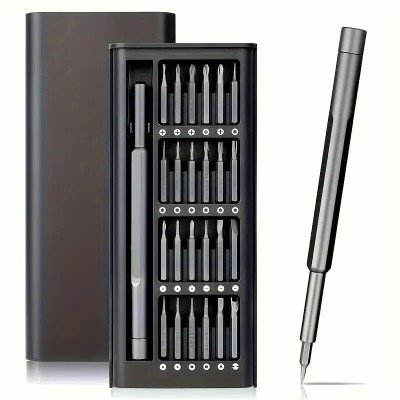 ZESTAN 24 In 1 Precision Screwdriver Set Magnetic Sturdy & Compact Kit Precision Screwdriver Set(Pack of 1)