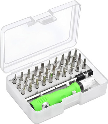 PAVITYAKSH 32 In 1 Magnetic Screwdriver Set With Extension Rod For Home Appliance Standard Screwdriver Set(Pack of 32)