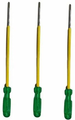 Powertoolz PW-01 Reversible screwdriver Long Handle Screwdriver Set(Pack of 3)