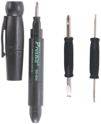 Proskit SD-804, 5-In-1 LED Screwdriver(Unit:50Pcs/Set) Standard Screwdriver(Pack of 1)
