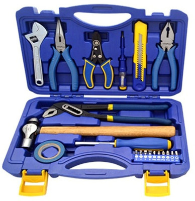 shivam electro Goodyear Hand Toll Kit 21 Pc Multi-function Compact Tool Kit Universal Tools Standard Screwdriver Set(Pack of 21)