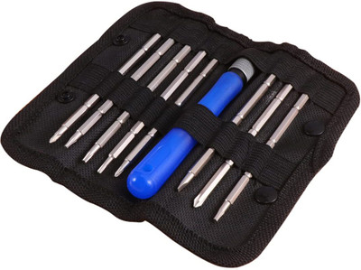 ULTRABYTES 1 Handle and 8 Two Sided Screwdriver Faces Precision Screwdriver Set(Pack of 1)