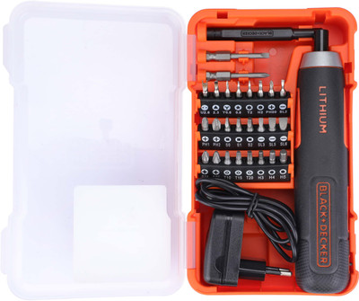 BLACK+DECKER Cordless Standard Screwdriver(Pack of 1)