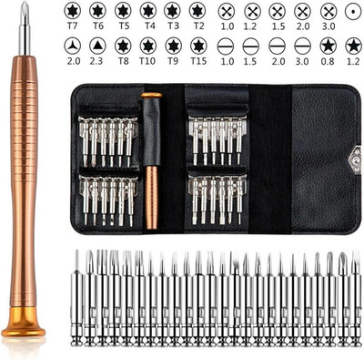 parspar 25 In1 Portable Pocket Screw driver Mobile Repairing Tools Kit Set Precision Screwdriver Set(Pack of 1)