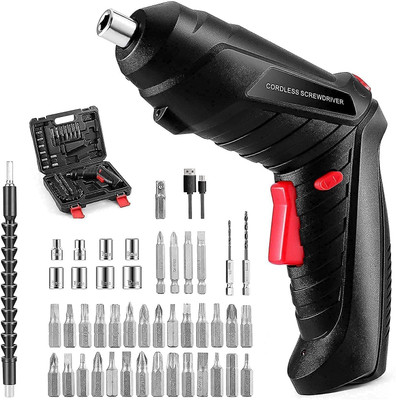 Zahira 47-in-1 Screwdriver Set 47-in-1 Screwdriver Set Cordless Drill(3.5 mm Chuck Size)