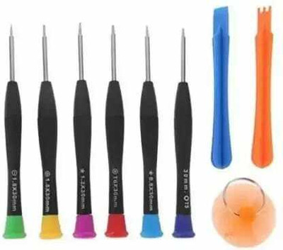 Coin Master 9 in 1 Professional Screwdriver Set Mobile Repairing and Opening Tool Kit Precision Screwdriver Set(Pack of 9)