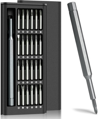 COSKIRA Professional 24in1 Screwdriver Tool kit, Magnetic Flexible Rod, Precision screw Long Handle Screwdriver(Pack of 1)