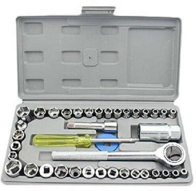 DEVEN ENTERPRISE 40 In 1 Pcs Wrench Tool Kit Socket Set(Pack of 1)