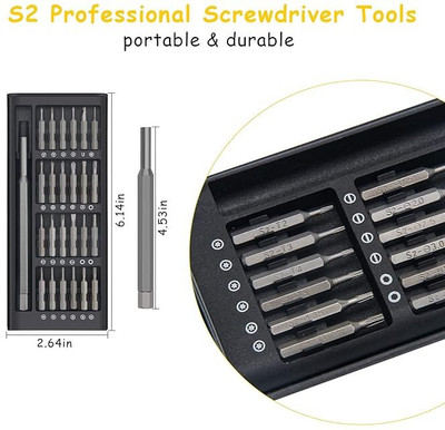 HDcare SCREW DRIVER SET Standard Screwdriver Set 24 in 1 Standard Screwdriver Set(Pack of 1)