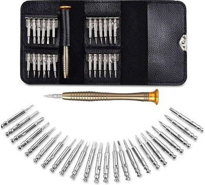 Grand 25in1 Precision Screwdriver Set-DIY Kit/Eyeglass/Mobile/Glass/Watch/Electronic Precision Screwdriver Set(Pack of 1)