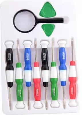 Bakku 11 in 1 Mobile Repair Kit BK-8600 Pro Repairing Screwdriver Bit Set Precision Screwdriver Set(Pack of 1)