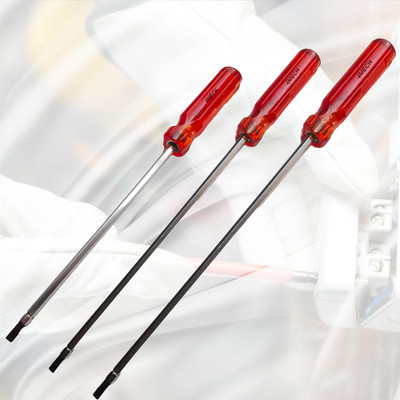 TOM Hardened and Tempered Chrome Vanadium 2-in-1 (200+250+300mm x 6mm) 8+10+12 Inch Standard Screwdriver Set(Pack of 3) TOM Hardened and Tempered Chrome Vanadium 2-in-1 (200+250+300mm x 6mm) 8+10+12 Inch Standard Screwdriver Set(Pack of 3)