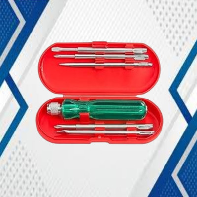 TMS 5-in-1 Pc Screw Driver Kit | Multi-purpose Tool Set Screwdriver Combination Screwdriver Set(Pack of 5)