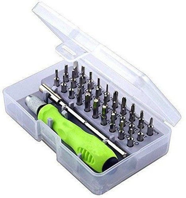 play run Screwdriver™ Bits Repair Tools Kit Set( 32 in 1 ) Ratchet Screwdriver Set(Pack of 1)