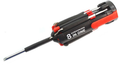 jazam A2 8 in1 Screwdriver Set with 6 LED Lights,Portable multifunctional Screwdrivers Standard Screwdriver Set(Pack of 1)
