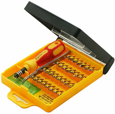 Gift Corner 32 in 1 Interchangeable Precise Screwdriver Tool Set with Magnetic Holder Precision Screwdriver Set(Pack of 1)