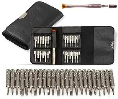 Easyman 25 in-1Portable Pocket Screw driverMobile Repairing Tool Kit for Phone/Laptop/PC Precision Screwdriver Set(Pack of 25)