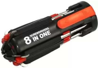 Wolzook Screwdriver set 8 in 1 Combination Screwdriver Set(Pack of 1)