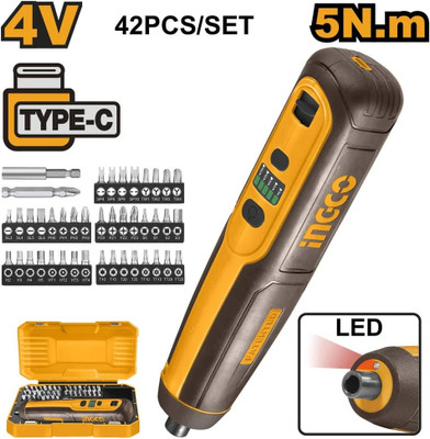 INGCO Cordless screwdriver Ratchet Screwdriver(Pack of 1)