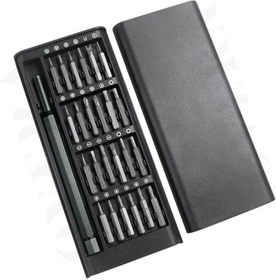 KASHTHBHANJAN 25 in 1 Screwdriver Set 25 Pcs Screwdriver Standard Screwdriver Set(Pack of 24)