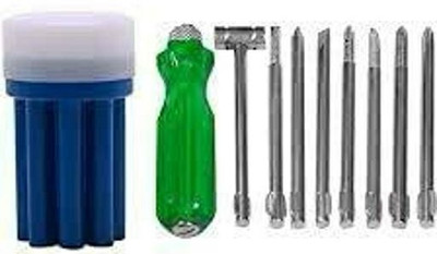 White Arcade Screwdriver set Standard Screwdriver Set(Pack of 8)