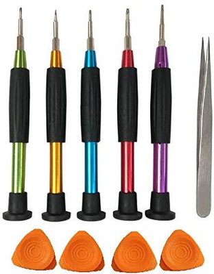 zms marketing 5 Metal Precision Screwdriver Set for Mobile Repairing with 4 Mobile Opener Precision Screwdriver Set(Pack of 5)