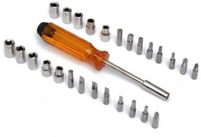 APNA KANHA 28 Pcs Multipurpose Screwdriver Tool Set Ratchet Screwdriver Set(Pack of 1)