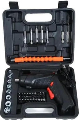 NAPTUNE 47 in 1 Electric Screwdriver Set,USB Power Rechargeable Screwdriver Standard Screwdriver Set(Pack of 1)