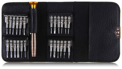 Taxila 25 in 1 Precision Screwdriver Set Multi Pocket Repair Tool Kit for Mobile Precision Screwdriver Set(Pack of 25)