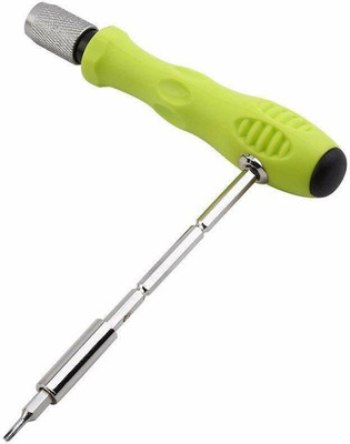 play run 32 in 1 Micro Standard Screwdriver Set Disassembly Precision Magnetic Repair Tools Kit with Phillips PH00 PH0 PH1 Torx T8 T10 Slotted Ratchet Screwdriver Set(Pack of 1)