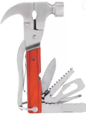 MVS Hammer Nail Multi Utility 10 in 1 Hammer For Home & Professional Uses Straight Claw Hammer(0.3 kg)