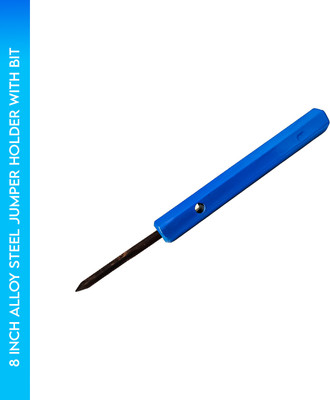LXMI LXMI Alloy Steel Jumper Holder with Bit 8 inch Impact Screwdriver(Pack of 1)