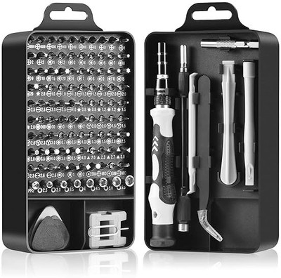 Prim Enterprise 115 in 1 Professional Multi-Function Magnetic Repair For Computer/Mobiles/Laptop Precision Screwdriver Set(Pack of 1)