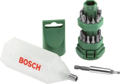 BOSCH 25 Pieces Big Bit Impact Screwdriver Set(Pack of 25)