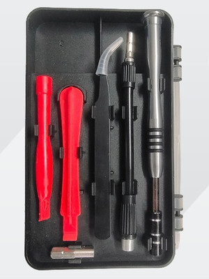 VRISH PC Repair Screwdriver Set 110in1 MultiFunction Magnetic Repair Computer Tool Kit Standard Screwdriver Set(Pack of 1)