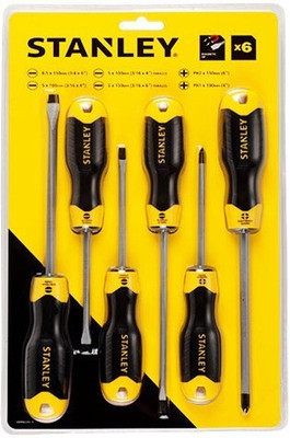 shiv store Shiv Store STANLEY stht65242 Combination Screwdriver Set (Pack of 6) Combination Screwdriver Set(Pack of 6)