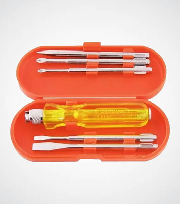 Kiesh 5 Pcs Combination Screwdriver Set Kit With Different Blades for Multipurpose Use Combination Screwdriver Set(Pack of 5)