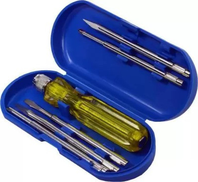 Ubod 5 Blades Combination Screwdriver Set with Tester Combination Screwdriver Set(Pack of 5)