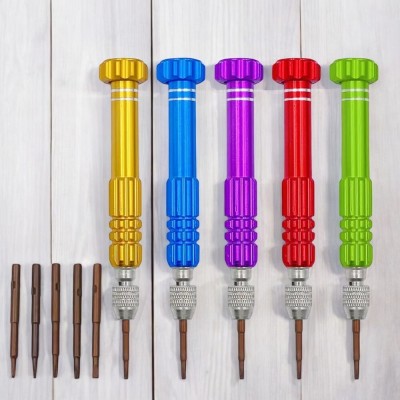 AKT 5in 1 Multi-Bit Screwdriver Combination Screwdriver Set(Pack of 1)