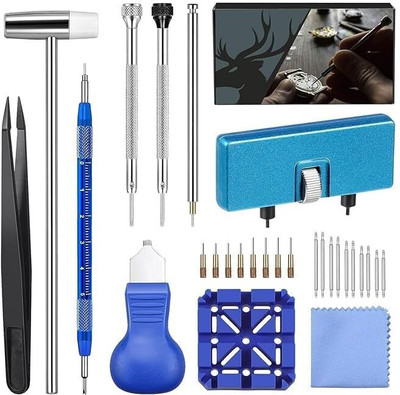 GRILAX 28 IN 1 WATCH REPAIR KIT Standard Screwdriver Set(Pack of 28)