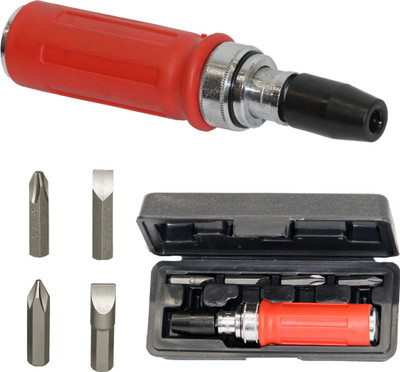 Digital Craft 5Pcs Impact Screwdriver Set – Chrome Vanadium Steel Tool Kit Impact Screwdriver Set(Pack of 1)