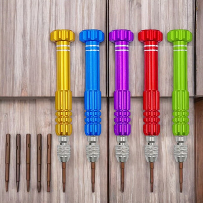AKT 5in 1 Multi-Bit Screwdriver Combination Screwdriver Set(Pack of 1)