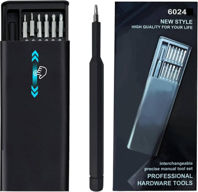 kalra Screwdriver Set Magnetic, 24 in 1 Small Screwdriver Set Mini Precision Screwdriver Set(Pack of 24)