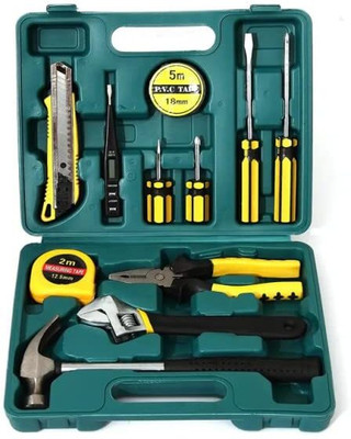 Shark Deal 12 in 1 Hand Tools Set with Storage Case, Screwdriver Standard Screwdriver Set(Pack of 1)